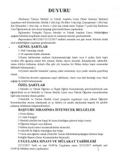 Diyarbakır Yenişehir Kadrosuz Usta Öğretici Alımı_duyuru